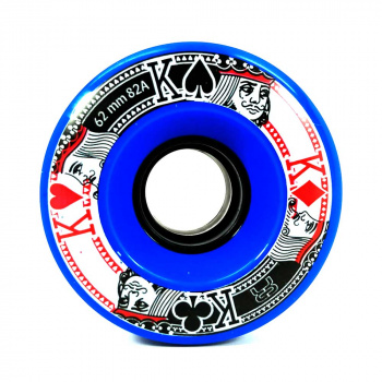 FR ROLLER WHEELS STREET KINGS BLUE 62mm (4 UNITS) 82A