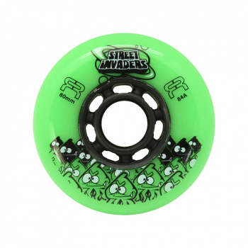 FR STREET INVADERS WHEELS GREEN (x1)