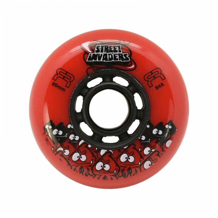 FR STREET INVADERS WHEELS RED (x1)