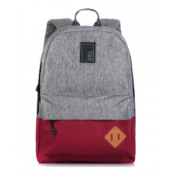 JUST BACKPACK VEGA GREY/RED (20L)