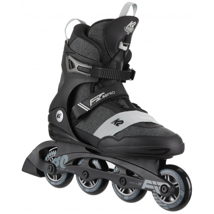 K2 skates KIT 80 Pro Black Gray