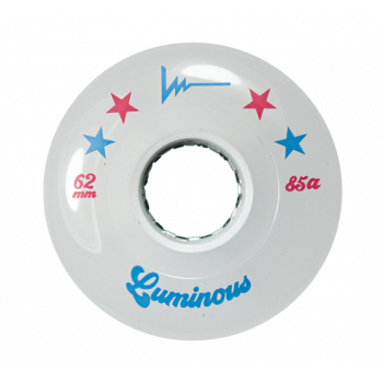 LUMINOUS LED ROLLER WHEELS ALL STARS 62MM (4 UNITS)