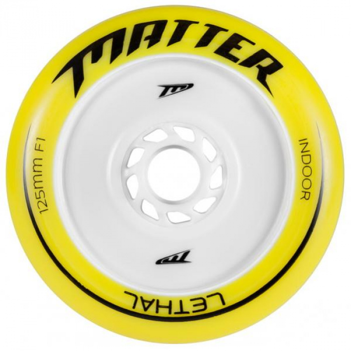 Matter Lethal Disc 125MM YELLOW (6 wheels) F1, 86A