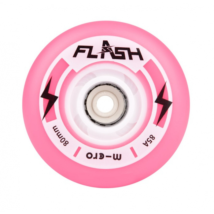 MICRO FLASH wheels 85A - Pink (4 units)