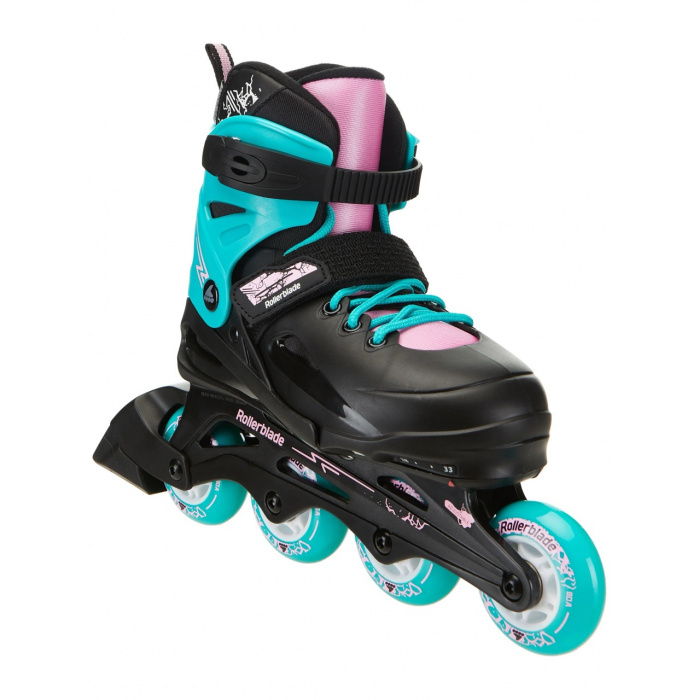 Rollerblade Fury Black/Sea Green