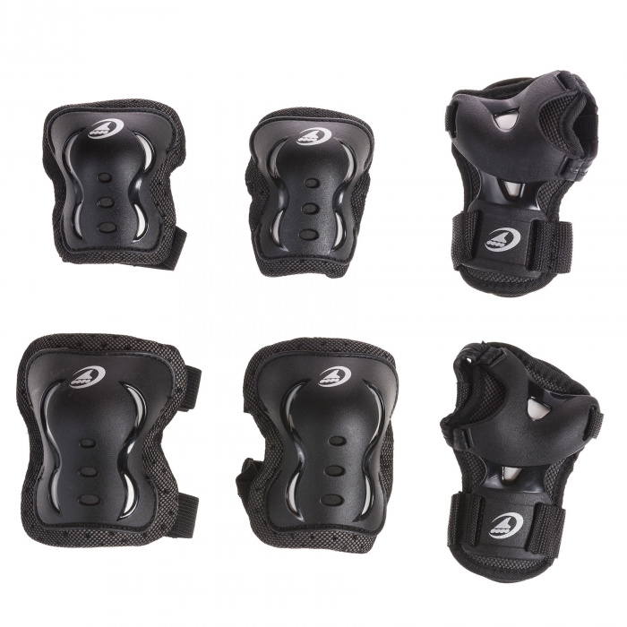 ROLLERBLADE BLADEGEAR XT JUNIOR 3PACK BLACK