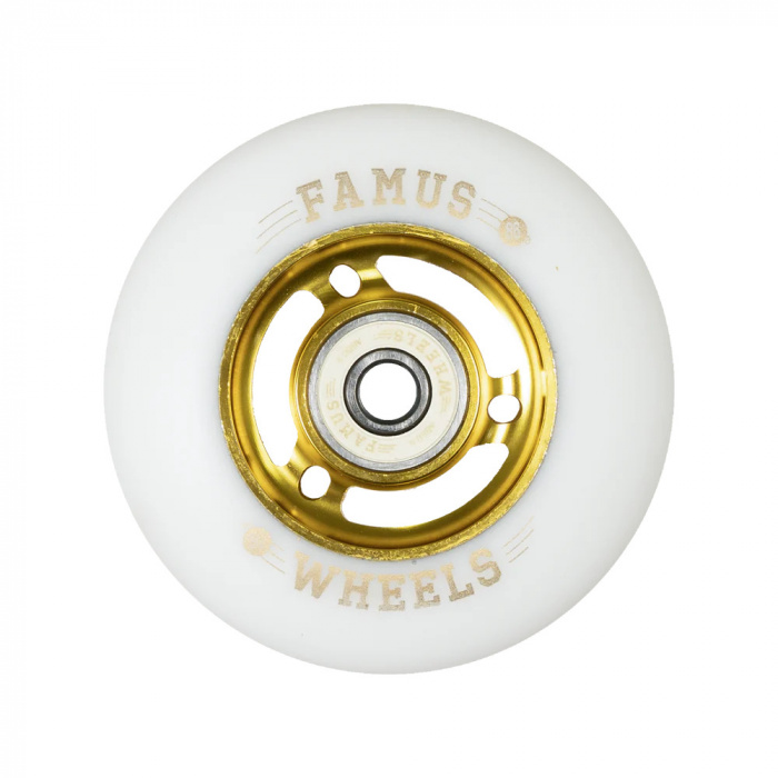 FAMUS Wheels + ABEC 9 - GOLD (1 UNIT)